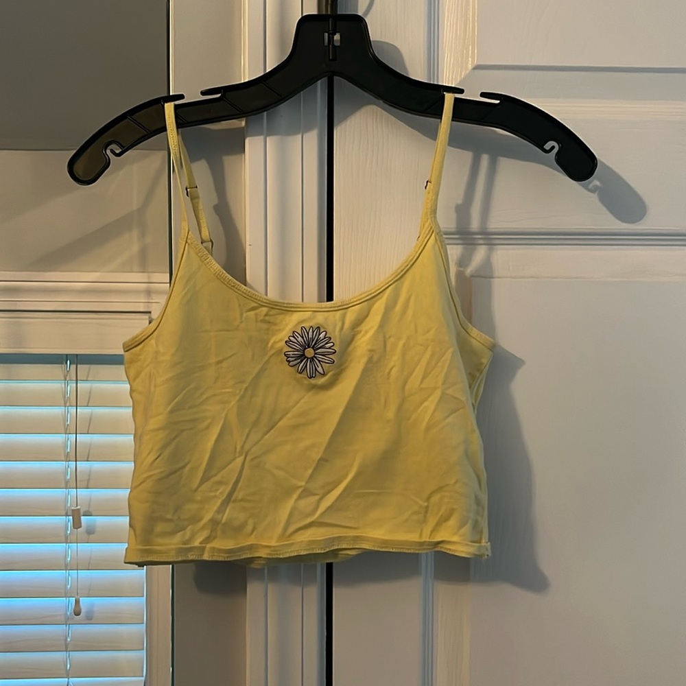 Yellow Hollister Tanktop